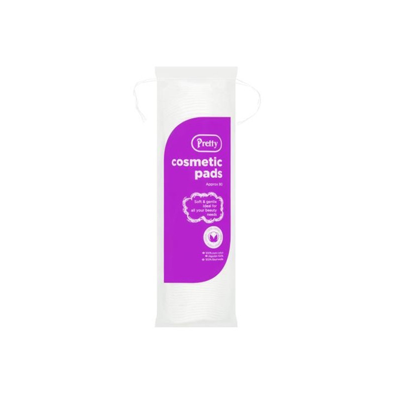 PRETTY COSMETIC PADS X 80
