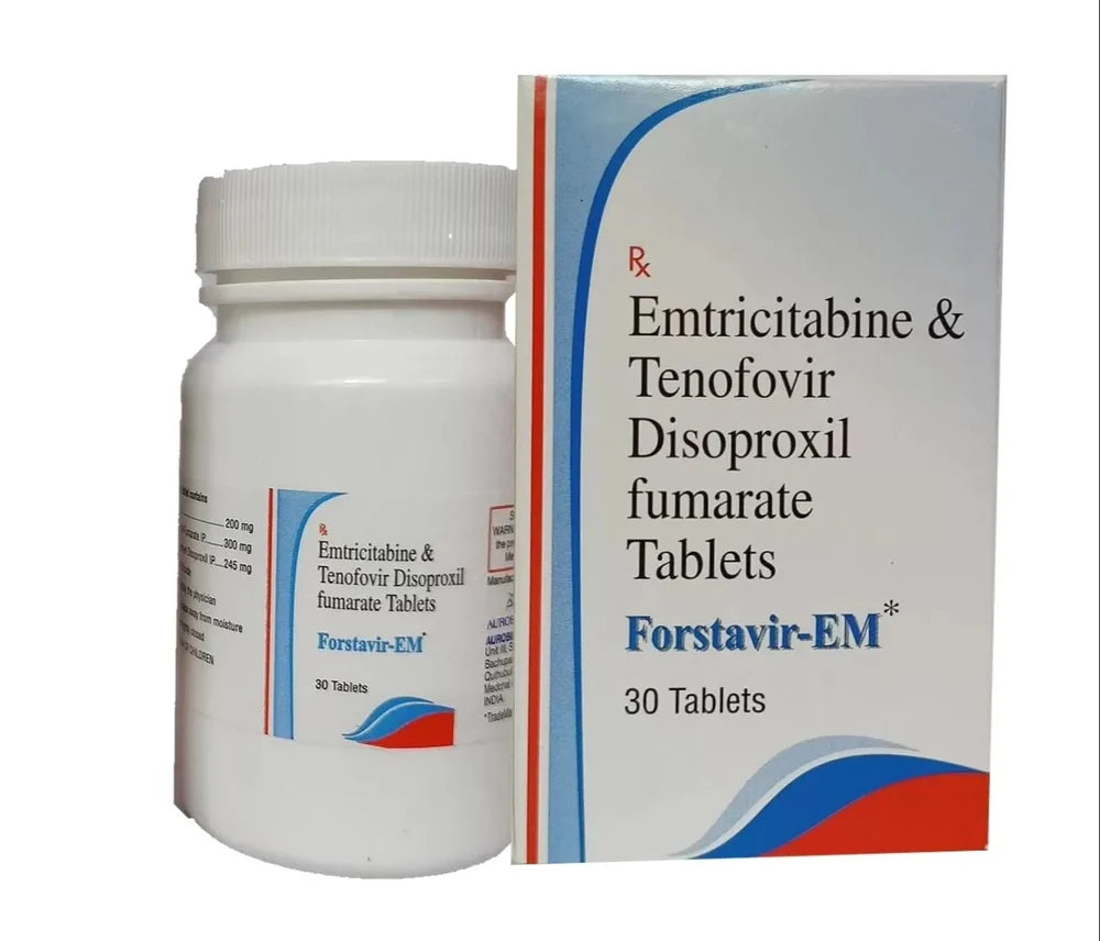 EMTRICITABINE/TENOFOVIR X 30 MY