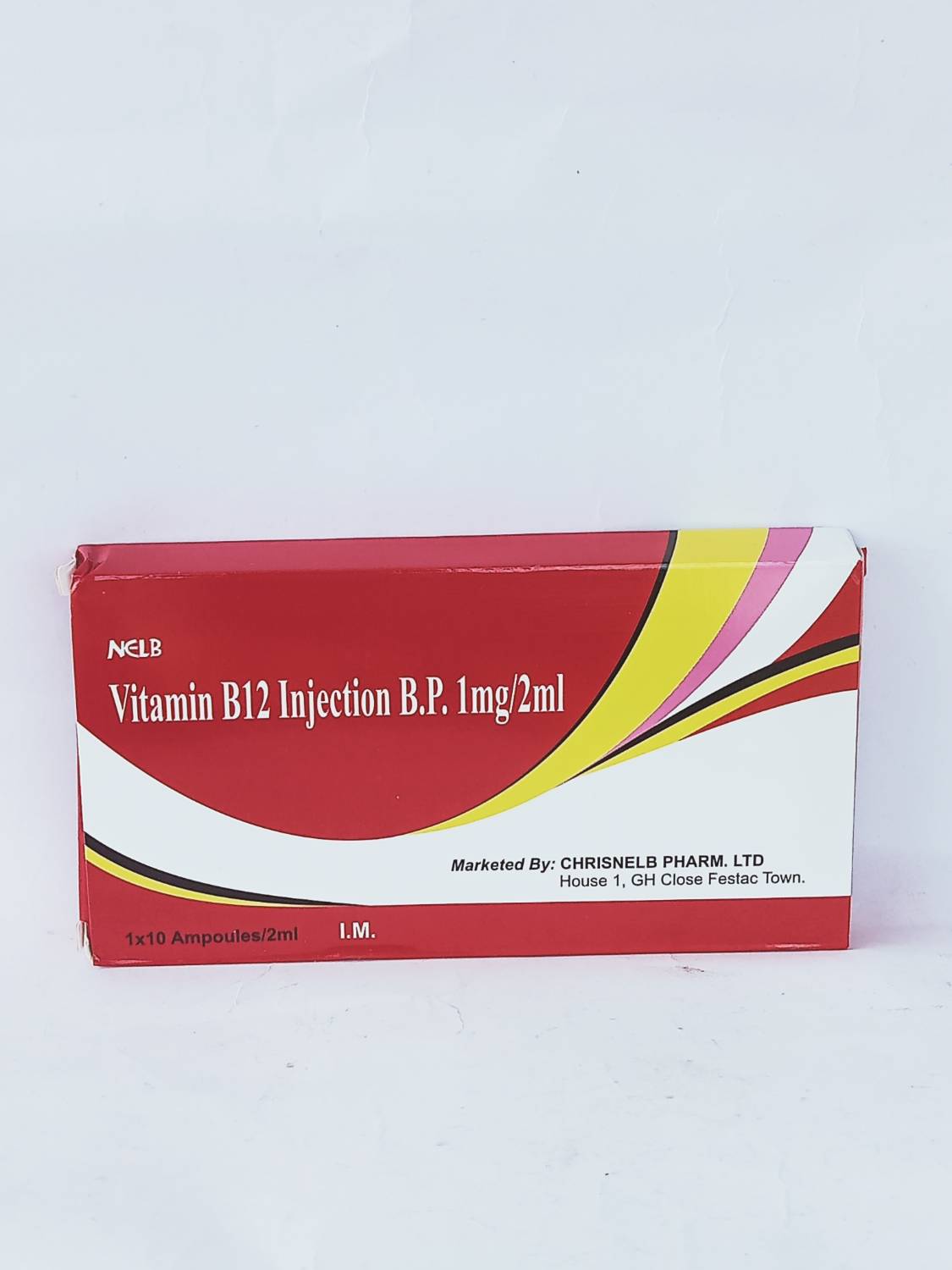 NELB P LEX VIT B12 INJ 1MG/2ML