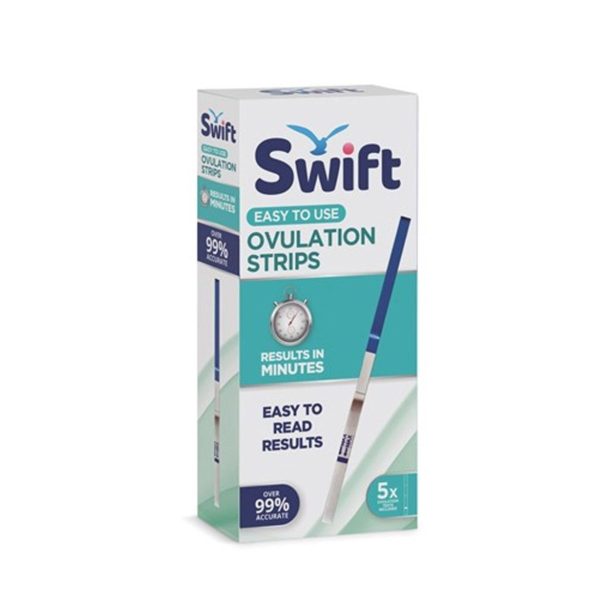SWIFT OVULATION TEST STRIPS X 5