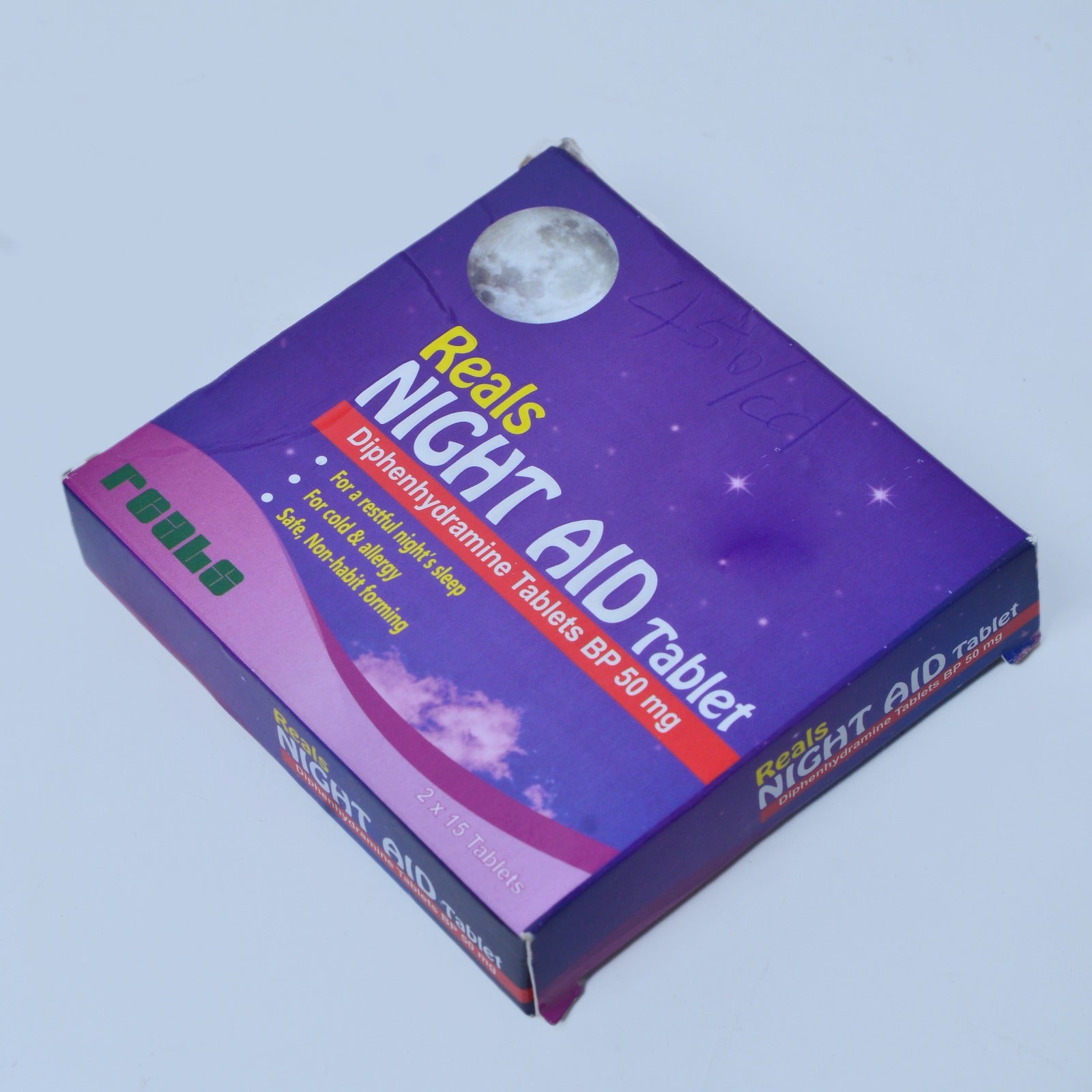 REALS NIGHT AID 50MG X 30 TABS