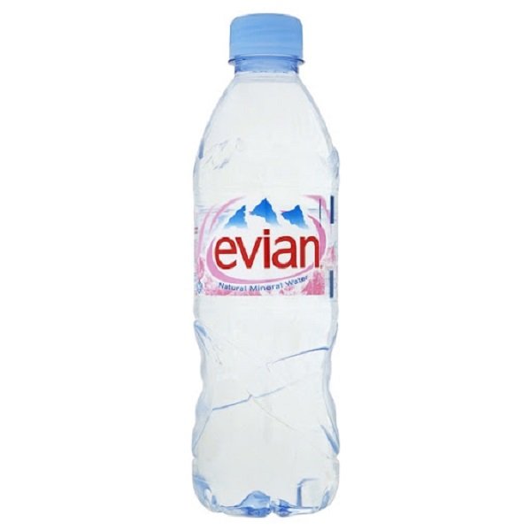 EVIAN PET WATER 50CL
