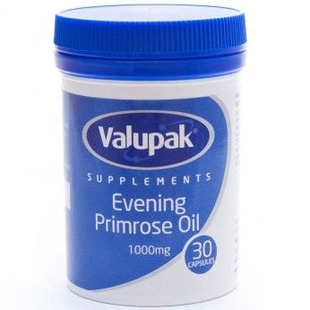 VALUPAK VIT EVENING PRIMROSE OIL 1000mg