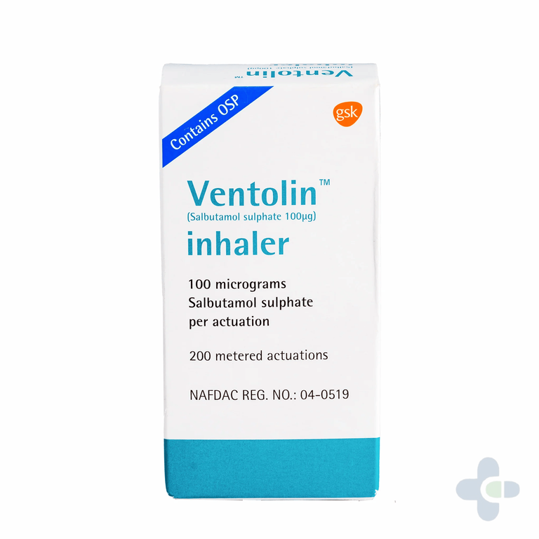 VENTOLIN INHALER 100MCG (GSK)