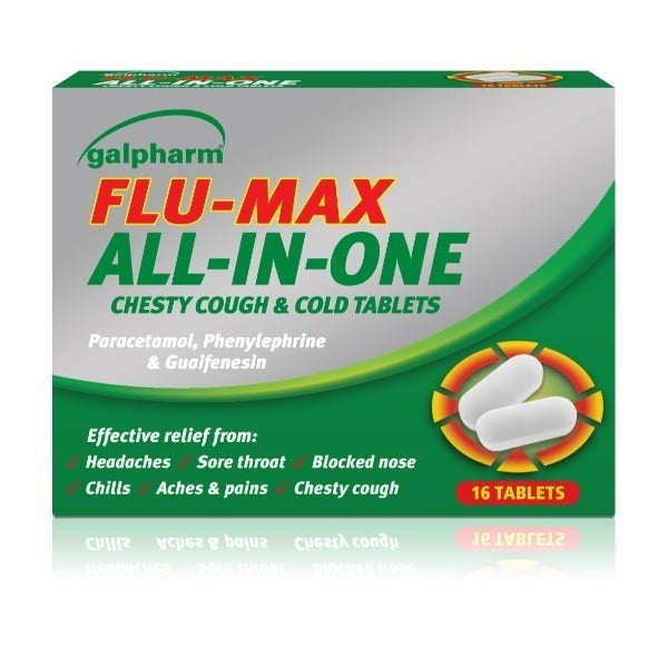 GALPHARM FLU-MAX ALL IN ONE TAB